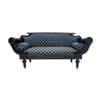 Antique sofa, Northern Europe, 2nd half of the 19th century.