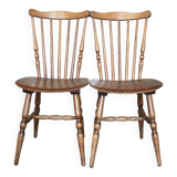 Paire de chaises Baumann modèle Tacoma