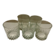 5 whiskey glasses