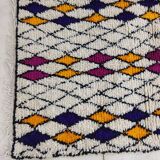 Handmade moroccan berber rug 190 x 100 cm