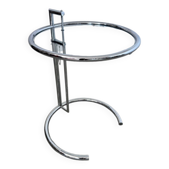 Old Eileen Gray Adjustable Table E1027, United Workshops 80s vintage from Vereinigte Werkstätten Collection