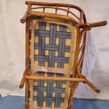 2-seater rattan sofa