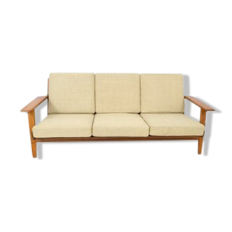 Danish Teak Sofa GE 290 by Hans Wegner for Getama