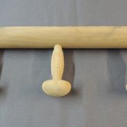 Wall-mounted coat rack