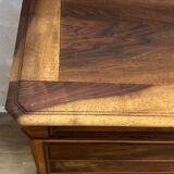 Louis Philippe chest of drawers, airbrushed and oiled