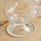 Vintage glass carafe with stopper