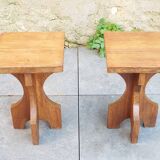 2 tables de chevet