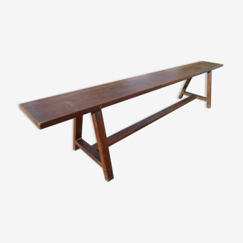 Oak farmhouse bench 200 cm