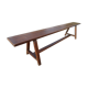 Oak farmhouse bench 200 cm
