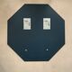 Hexagonal beveled mirror