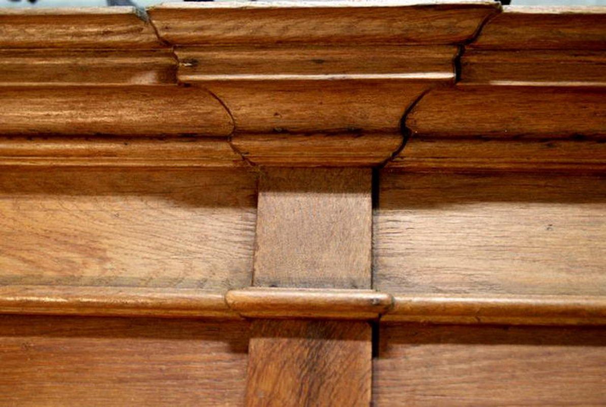 Wooden wardrobe