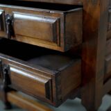 Spanish nightstands in walnut - Spain 1900s