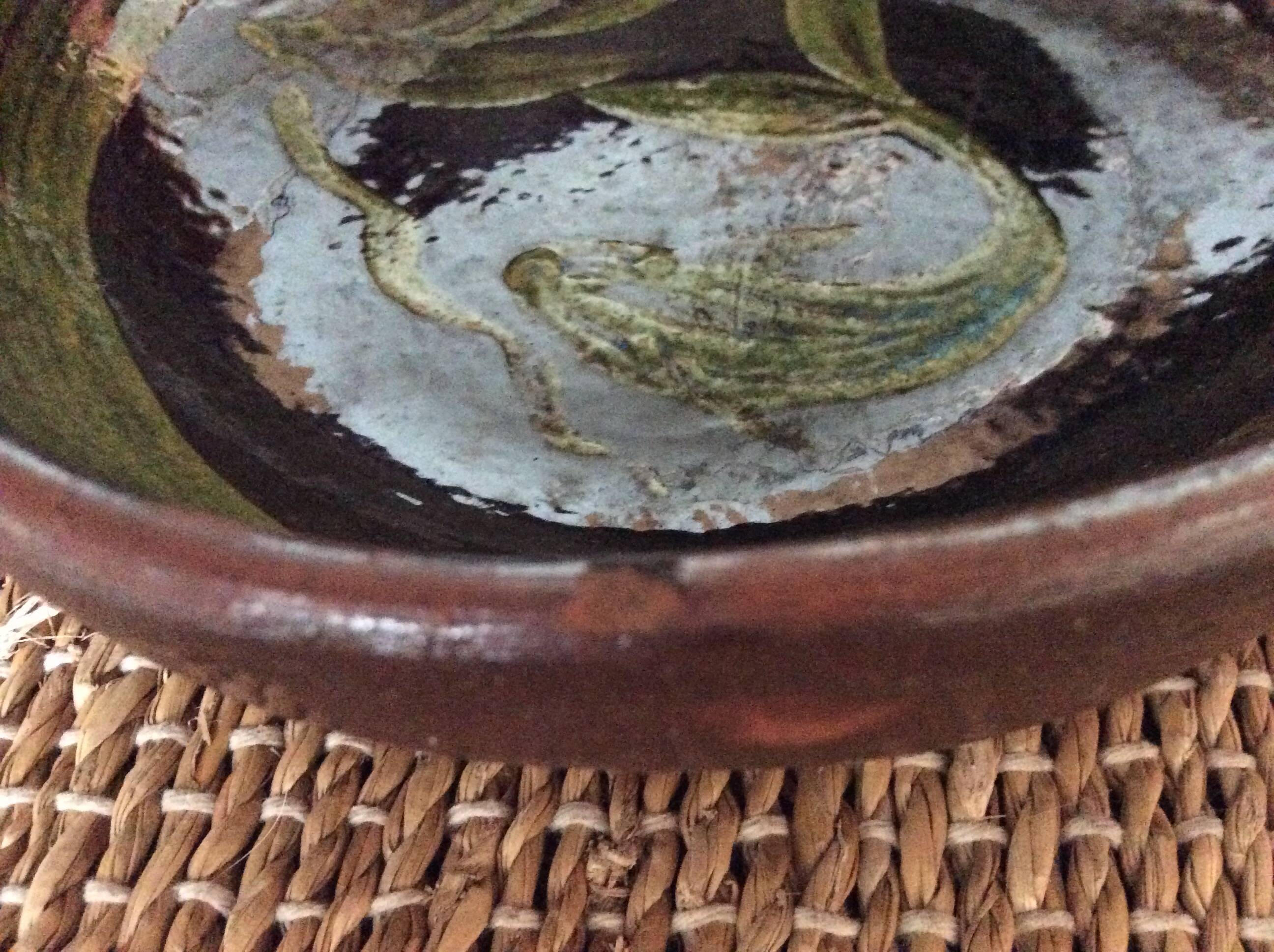 Mexican terracotta dish