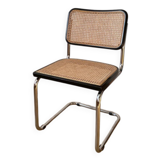 Cesca Breuer chair in black cane and chrome