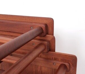 Danish design teak nesting tables, 1960s