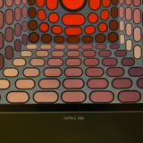 Poster victor vasarely - datta-2, 1983