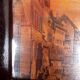 Strasbourg Alsace wooden serving tray signed