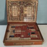 Jeu de construction ancien Richter & Cie. en pierre