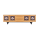 Ash sideboard, Danish design, 1970s, designer: Poul H. Poulsen, production: Gangsø Møbler