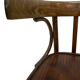 Vintage sofa in beech, 60s design wooden bench