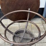 Vintage Manou Bambo Round Coffee Table