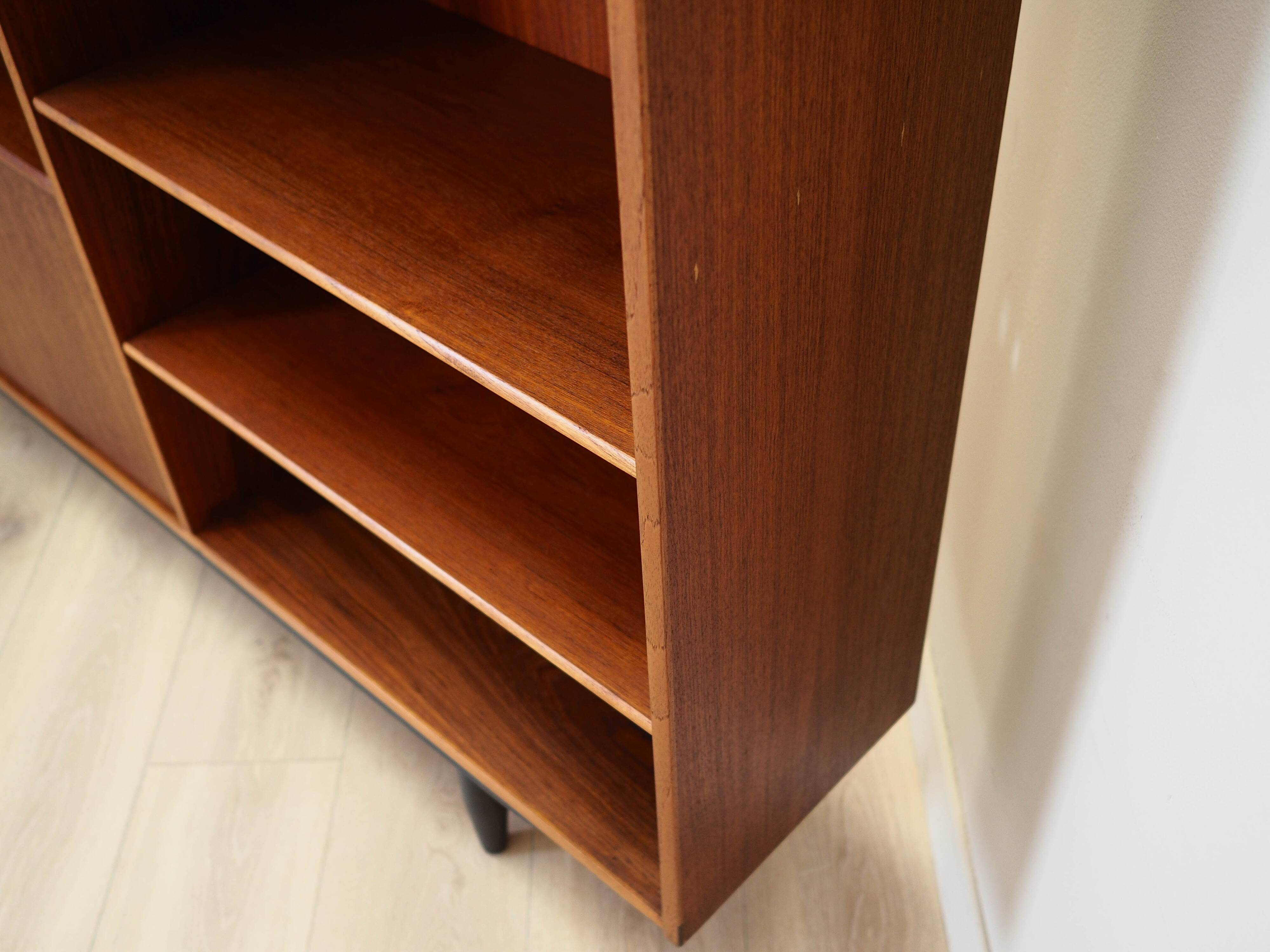 Teak bookcase, Danish design, 1970s, production: Kjeld Bundgard