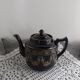 English porcelain teapot garland pattern