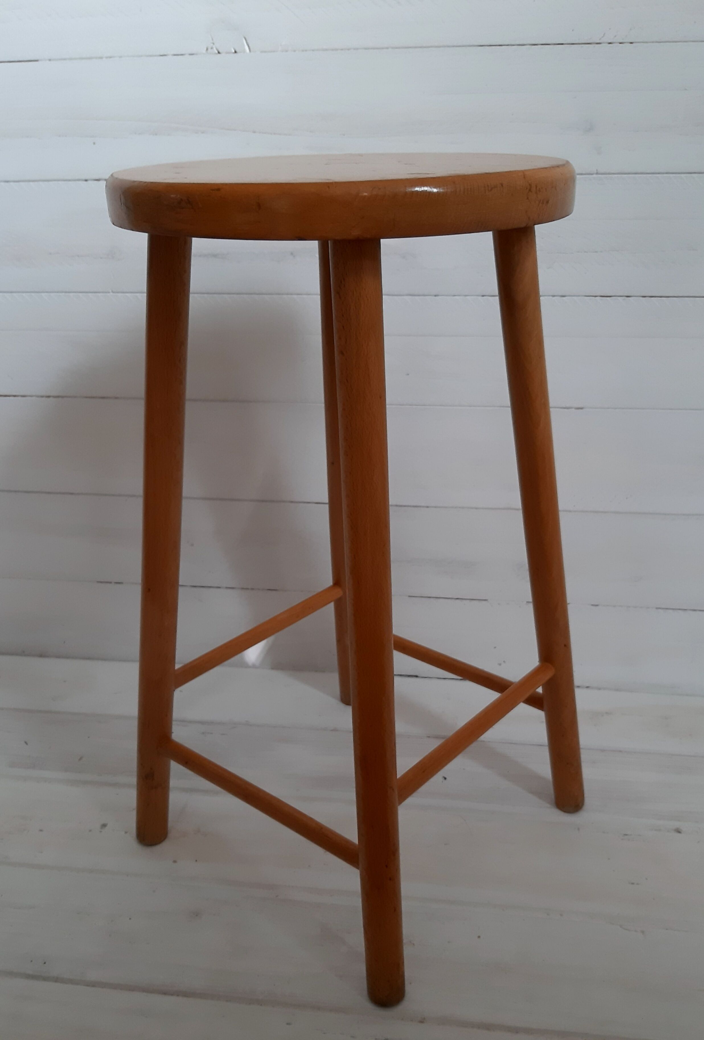 Wooden stool