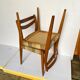 Series of 4 Scandinavian style chairs 1960