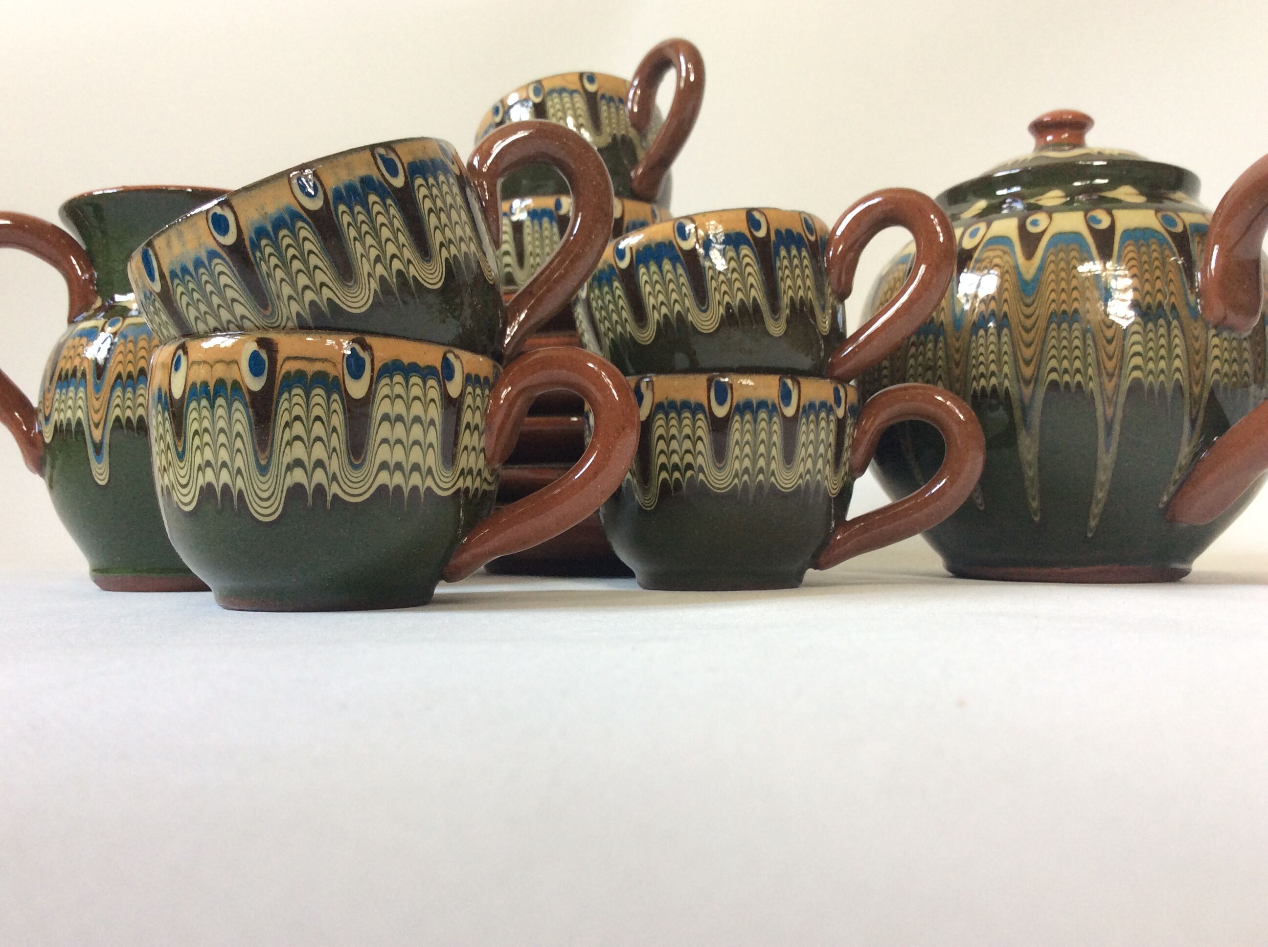 Vintage bulgaria coffee service