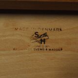 Ash desk, Danish design, 1960s, designer: Svend Age Madsen