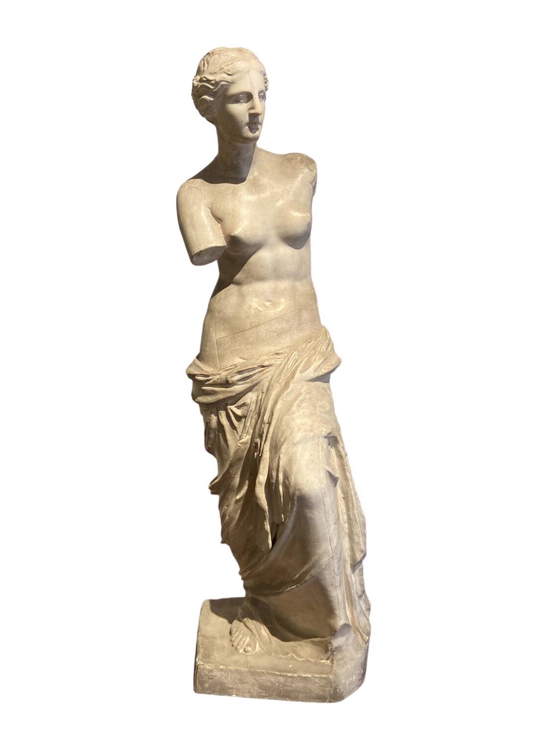 Venus of Milo in stucco, dated 1895