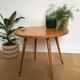 Table basse scandinave pieds compas