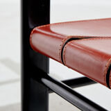 Leather armchair