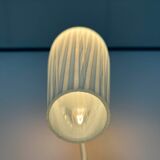 Vintage wall lamp glass danish design