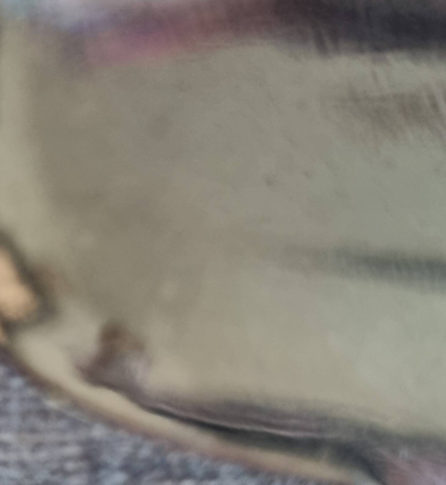 Silver sauce spoon, Ercuis model Perle