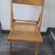 Wooden folding chair