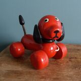 Old pull-along dog toy, Kouvalias, Greece