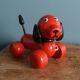 Old pull-along dog toy, Kouvalias, Greece