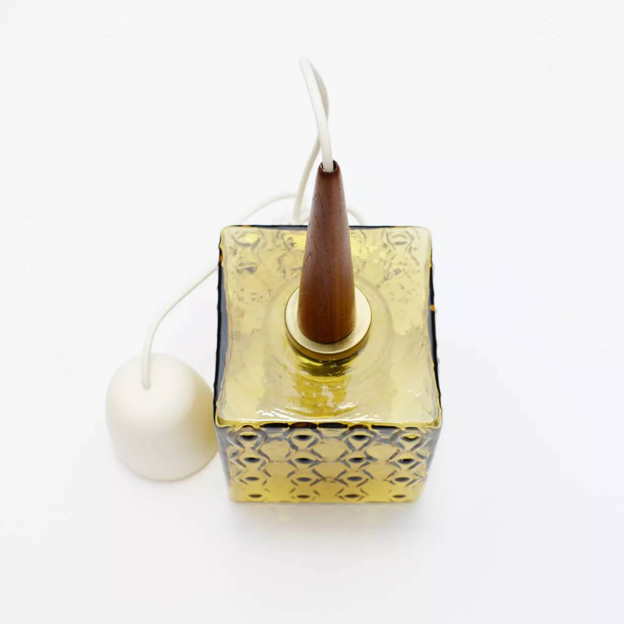 Teak lamp, design by Carl Fagerlund, Sweden, 1970s