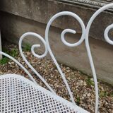 Banc de jardin ancien en fer