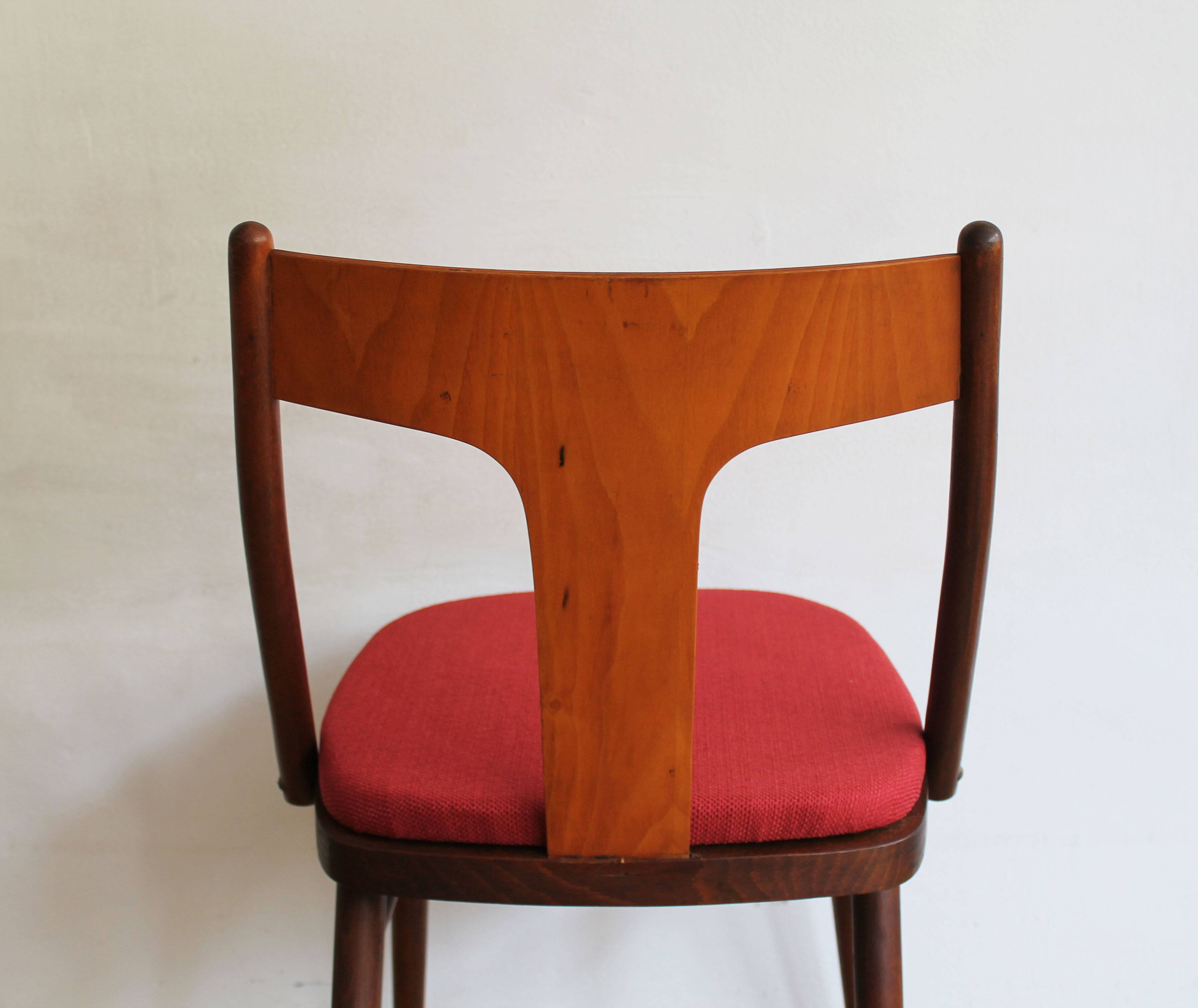 1960s Scandinavian Style Dining Chairs by Mier Topolcany