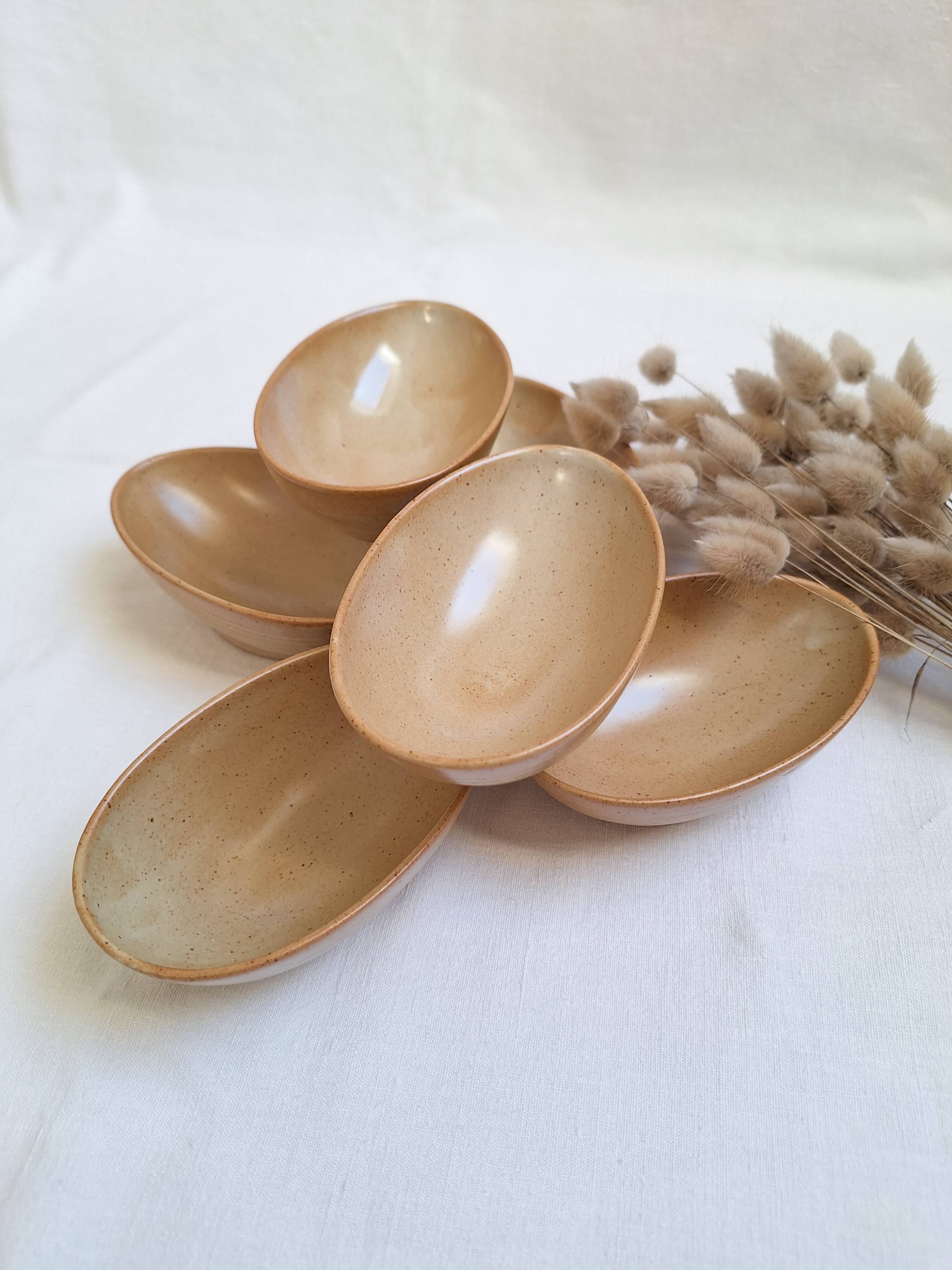 Vintage village stoneware ramekin