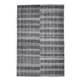 black blue kilim rug 140x210 cm, small kilim rug from turkey, wool kilim