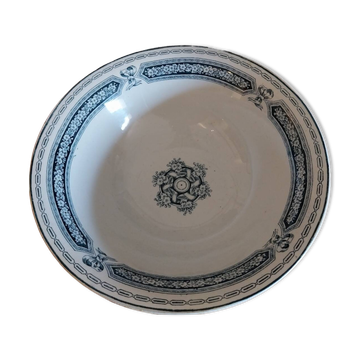Large iron earth salad bowl StAmand and Hamage