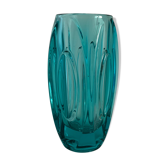 Vase from Sklo Union Rosice, 1950