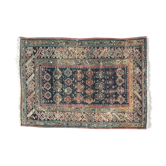 Tapis ancien caucasien chirwan 19eme fait main 105x148 cm