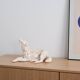 Porcelain figurine of a Borzoi dog, 1960s, made in Europe