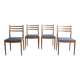 Set of four chairs by the English house G-Plan.