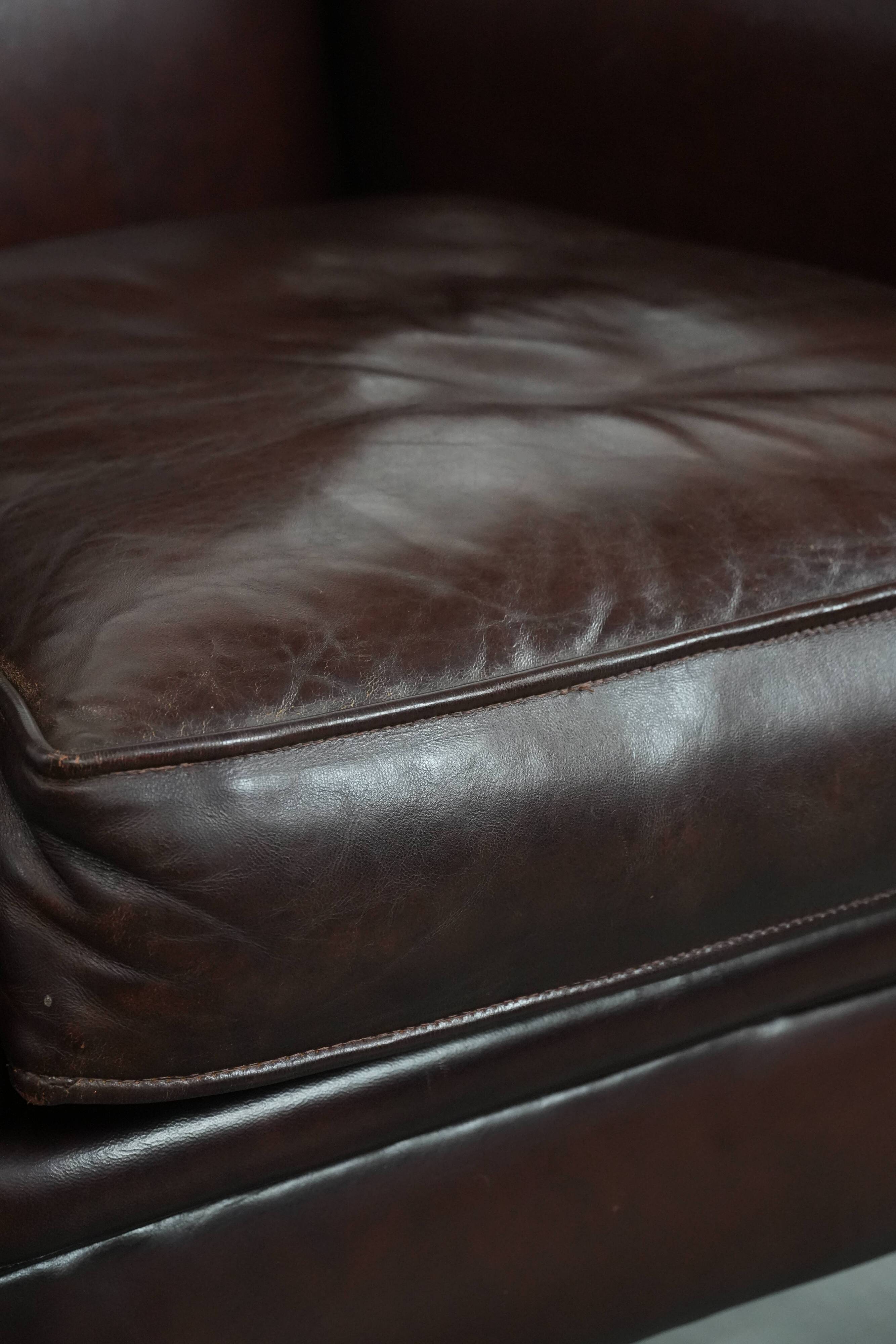 Luxury Sheep Leather Armchair with a Timeless Look